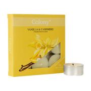 Colony Vanilla & Cashmere Fragranced Tealights 9x14 g