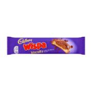 Cadbury Wispa Biscuits Filled with Textured Milk Chocolate & Covered in Milk Chocolate 124 g