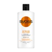 Syoss Repair Conditioner for Dry and Damaged Hair 440 ml