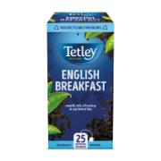 Tetley English Breakfast Τσάι 25 Φακελάκια