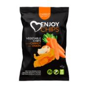 Enjoy Chips Potato Chips with Carrot & Onion 40 g