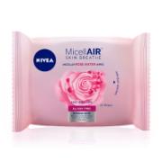 Nivea Micellair Skin Breath Wipes with Rose Water 25 Pieces