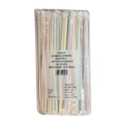 D&D Paper Drinking Straws Wrapped 100 Pieces