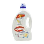 Eureka Massalias Brilliant White Liquid Fabric Detergent 48 Washes 2.4 L