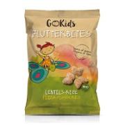 GoKids Organic Flutter Bites  Lentils-Rice Snack Pizza Flavour 30 g