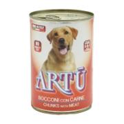 Artu Chunks with Meat Complete Dog Feed 415 g