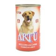 Artu Chunks With Meat Complete Dog Feed 1230 g