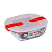 Pyrex Cook & Heat Square Glass Dish 0.35 L / 14x12x4 cm / For 1 Person