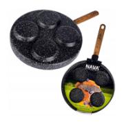 Nava Aluminium Pancake Pan with Nonstick Stone Coating 26 cm