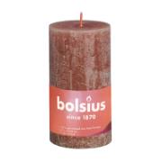 Bolsius Rustic Κερί Suede Brown 130x68 mm