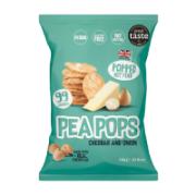 Pea Pops Cheddar & Onion Flavour Soya & Chickpea Snacks 23 g
