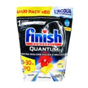 Finish Quantum Ultimate Dishwashing Tabs Lemon 30+30 Tabs Free