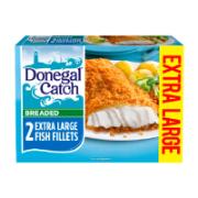 Donegal Catch 2 Breaded Extra Large Fish Fillets 300 g