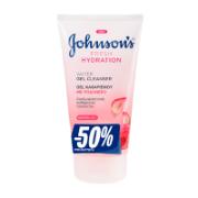 Johnson's Fresh Hydration Water Gel Cleanser 150 ml -50% Less