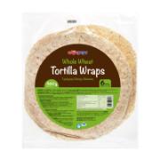 Alphamega 6 Whole Wheat Tortilla Wraps 360 g