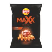 Lay’s Maxx Wavy Potato Chips with Bacon Flavour 80 g
