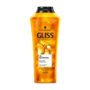 Schwarzkopf Nourish Shampoo Gliss Oil Nutritive with Oleic Acid & Marula Oil 400 ml
