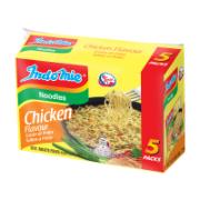Indomie Chicken Flavoured Noodles 5x70 g