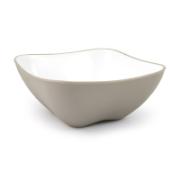 GioStyle Diva Collection Salad Bowl Taupe - White 1 L