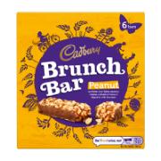 Cadbury Cereal Brunch Bars with Peanut Dipped in Milk Chocolate 5x32 g