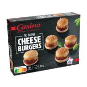 Casino 10 Mini Cheeseburgers (Burger Buns Included) 155 g