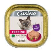 Casino Complete Wet Food for Adult Cats Rabbit Terrine 100 g
