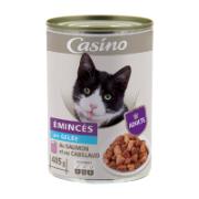 Casino Salmon Fish Cuts for Adult Cats 415 g