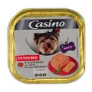 Casino Complete Food for Adult Dogs Poultry, Liver & Vegetables 300 g