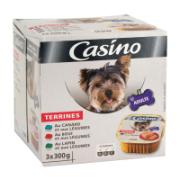 Casino Complete Food for Adult Dogs Selection of Vegetables, Beef & Rabbit 3x300 g