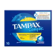 Tampax Compak Tampon Regular 16 Pieces