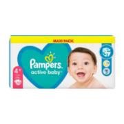 Pampers Active Baby Maxi Pack No.4+ 10-15 kg 54 Pieces