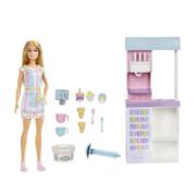 Barbie You Can Be Anything Ice Cream Shop Doll and Playset 3+ Years CE