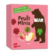 Bear Fruit Minis Strawberry & Apple 5x20 g