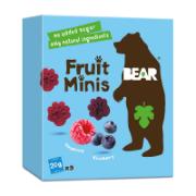 Bear Fruit Minis Raspberry & Blueberry 5x20 g