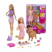Barbie Νεογέννητα Κουταβάκια Κούκλα & Ζωάκια 3+ Ετών CE