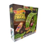 Hot Wheels Monster Trucks Glow in the Dark Epic Loop Challenge Play Set 4-8 Years CE