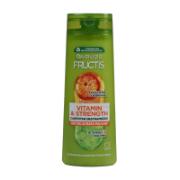 Garnier Fructis Vitamin & Strength Shampoo with Blood Orange 400 ml