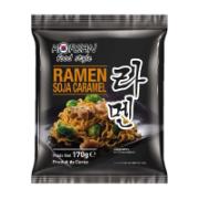 Korean Food Style Ramen Noodles with Caramel Soya 170 g