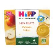 Hipp Bio 100% Pear 4-6+ Months 4x100 g