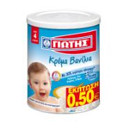 Yiotis Vanilla Cream 6+ Months -0.50€ 300 g
