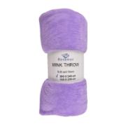 Restmor Fleece Throw Purple 200x240 cm 