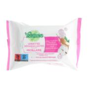 Casino Micellaire Cleansing Wipes with Cotton Flower Extract & Sweet Almond Oil 25 Pieces 