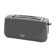Quest 4 Slice Toaster Grey 1400 W CE