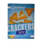 Casino Crackers with Poppy Seeds & Sesame 100 g