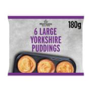 Morrisons 6 Large Yorkshire Puddings 180 g