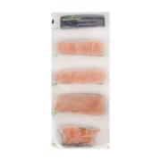 Qualifood Norwegian Salmon Fillet with Skin 4x125 g