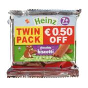 Heinz Twin Pack Chocolate Biscotti 7+ Months 2x60 g