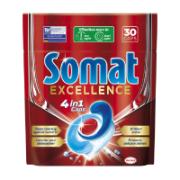 Somat Excellence 30 Dishwashing Tablets 4in1 519 g