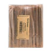Go Green Straw Paper Black Ind. Wrapped 5x160 100 Pieces