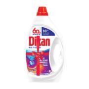 Dixan Liquid Laundry Detergent Multicolour Active Fresh 42 + 4 wash (10% Free Product) 2.310 L